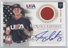 2012 Elite Extra Edition 217/249 Jeremy Martinez #11 Auto 1u6