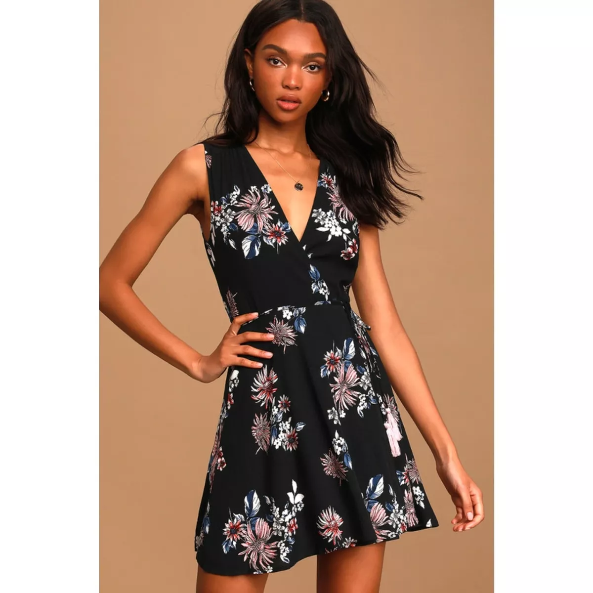 lulus floral dress