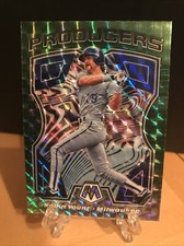 2021 Panini Mosaic Robin Yount Producers Green Prizm 