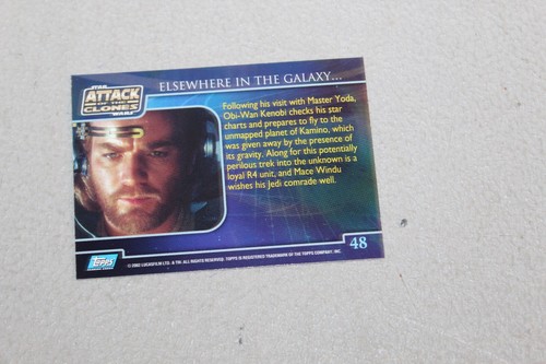 2002 Star Wars Attack of the Clones Complete Finish Fill Your Set Set U Pick - Picture 96 of 200