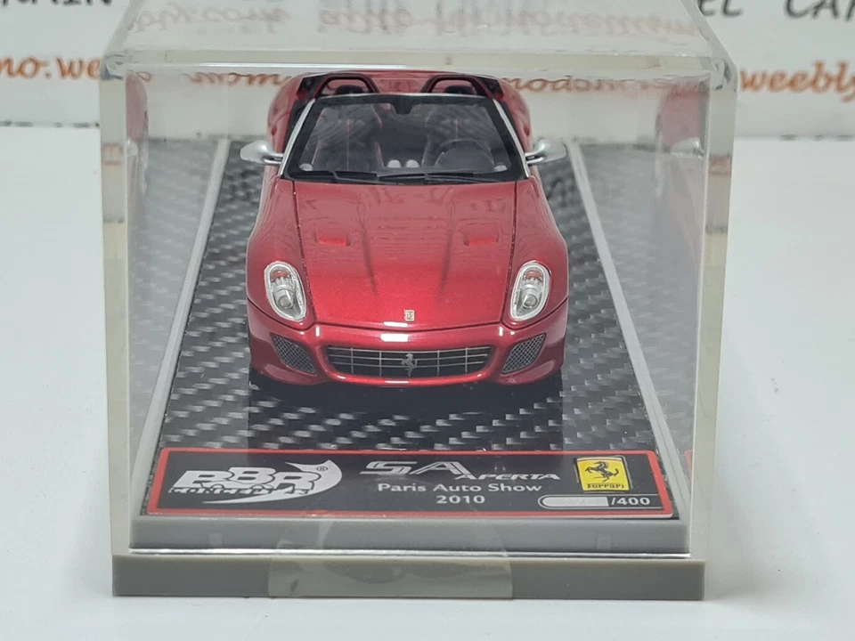 Ferrari SA Aperta Paris Auto Show 2010 - BBR - 1:43 - Immagine 4 di 4