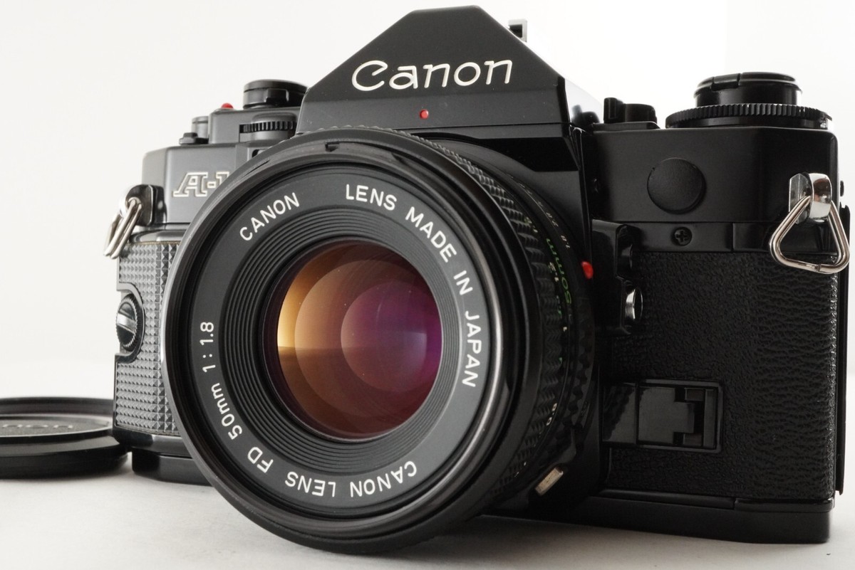New Light Seals Canon A-1 + New FD 50mm F1.8 SLR Film Camera New Light Seals Canon A-1 + New FD 50mm F1.8 SLR Film Camera