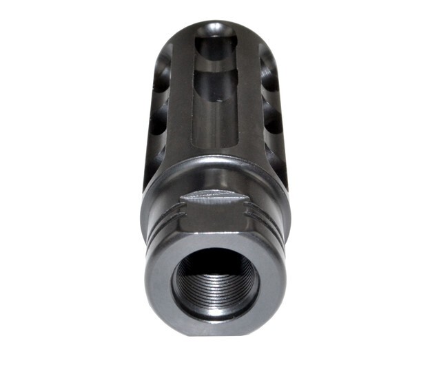 All Steel 1/2x28 TPI Thread Muzzle Brake For .22LR/556/223 With Washer ...