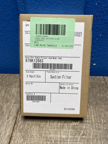 Genuine Xerox Suction Filter for the Phaser 7800 108R01037