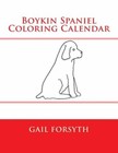 Boykin Spaniel Coloring Calendar