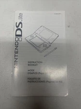 Nintendo DS Lite Console Replacement Instruction Booklet | Manual Only
