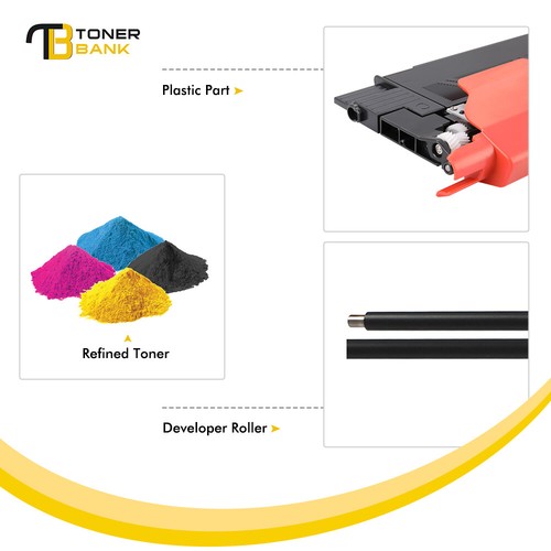 Toner 1-4 XXL pour HP 117A W2070A Color Laser 150a MFP 179fnw 179fwg 178nwg 178nw - Photo 4/13