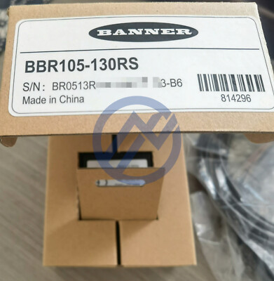 Brand new BBR105-130RS BANNER Barcode Reader BBR105-130RS