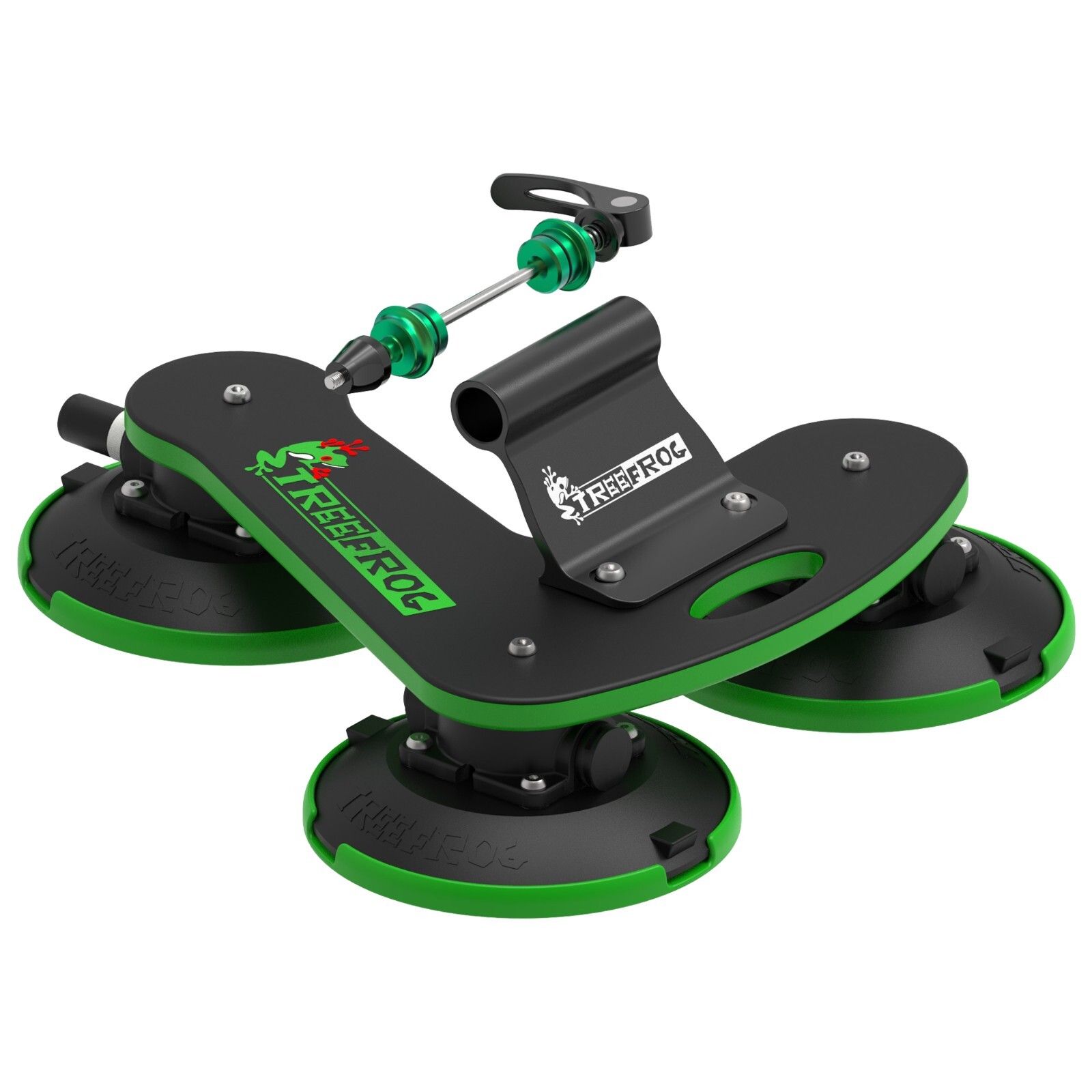 TreeFrog Model Pro 1 Bike Cycle Carrier Rack Vacuum Mounted Quick Release Forks