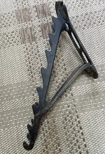 Vtg. Cast Iron Bridle Hanger Farm Horse Tool / Holder BF8