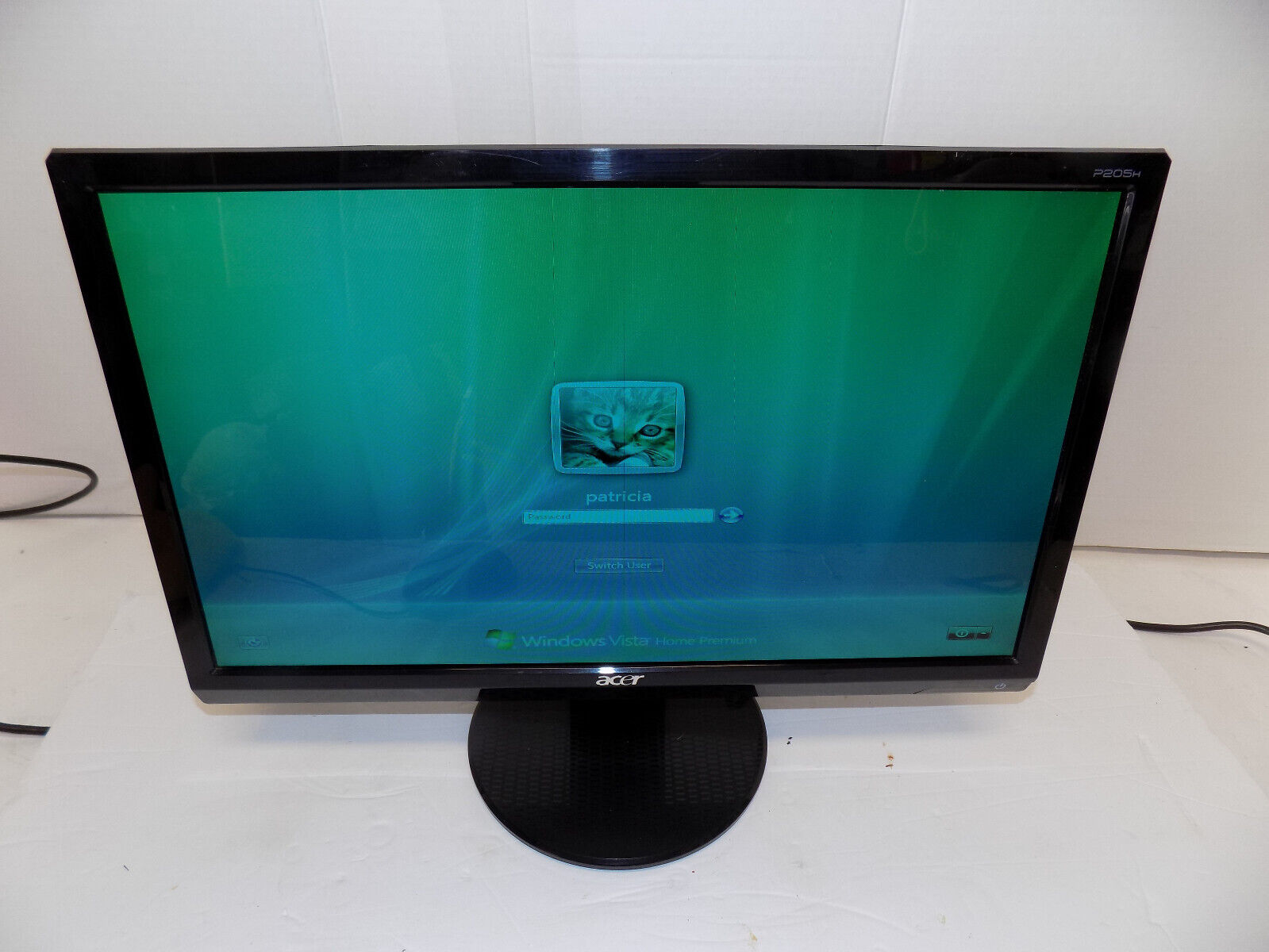 lobby Vervloekt Monumentaal Acer P205H 20 inch LCD Computer Monitor 60Hz DVI Built-In Speakers with  Cables | eBay