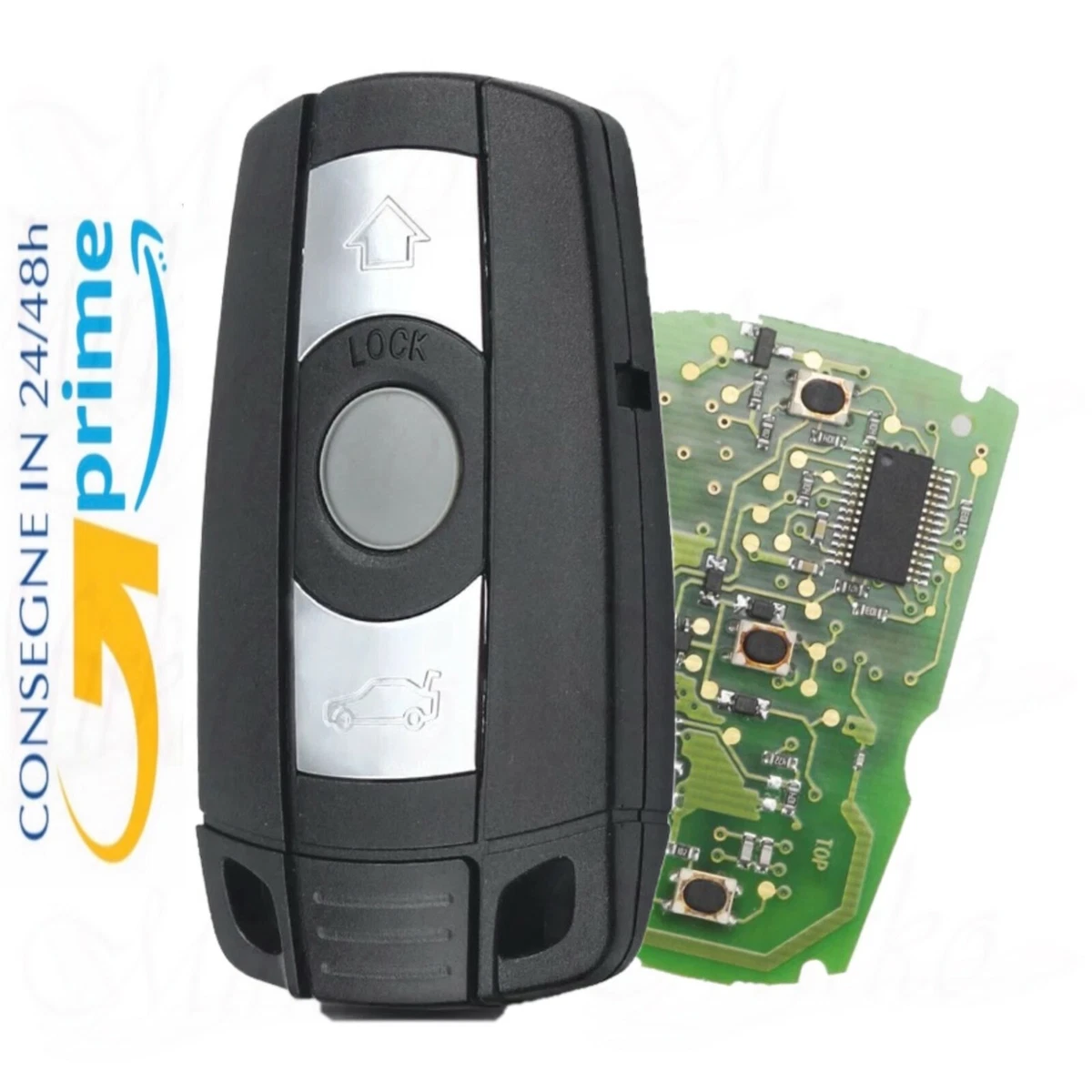 Guscio Chiave Telecomando 2 Tasti Con Lama HU58 Batteria In Custodia Senza Transponder Per Bmw Serie 1 3 5 7 X1 X3 X5 Z3 Z4 M3 M5 E38 E39 E46 E53 E83 - Foto 8