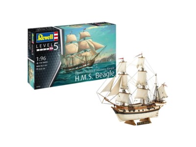 H.M.S. BEAGLE REVELL - 05458 Segelschiff Bausatz EUR 22,22 - DE
