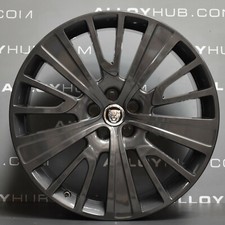 GENUINE JAGUAR XJ MAROA 15 SPOKE ANTHRACITE 20" INCH ALLOY WHEELS SET X4