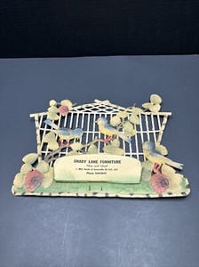 VINTAGE SHADY LANE FURNITURE STORE ADVERTISEMENT PAPER SIGN GREENVILLE OHIO