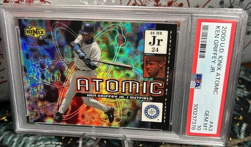 2000 Upper Deck Ionix Atomic Ken Griffey Jr #A3 HOF