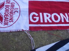 2 écharpes supporter Girondins de Bordeaux, foot, ultra marine - Sport & Plein air