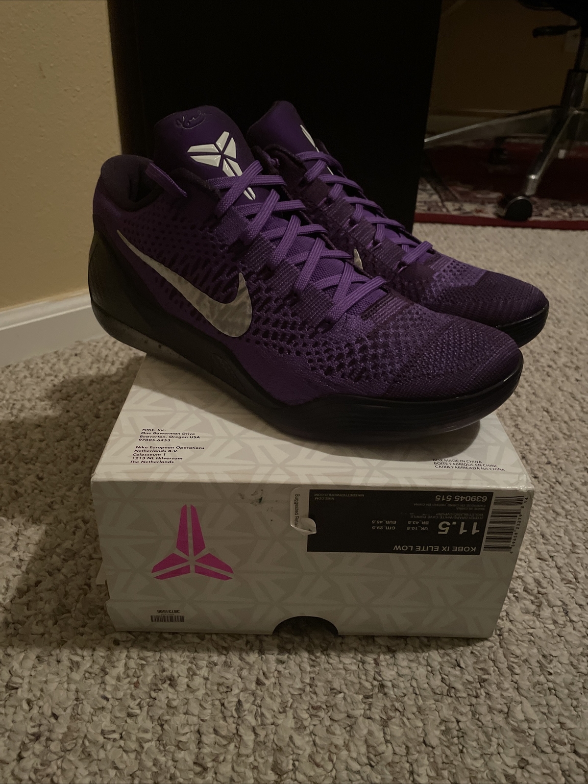 kobe 9 elite low moonwalker