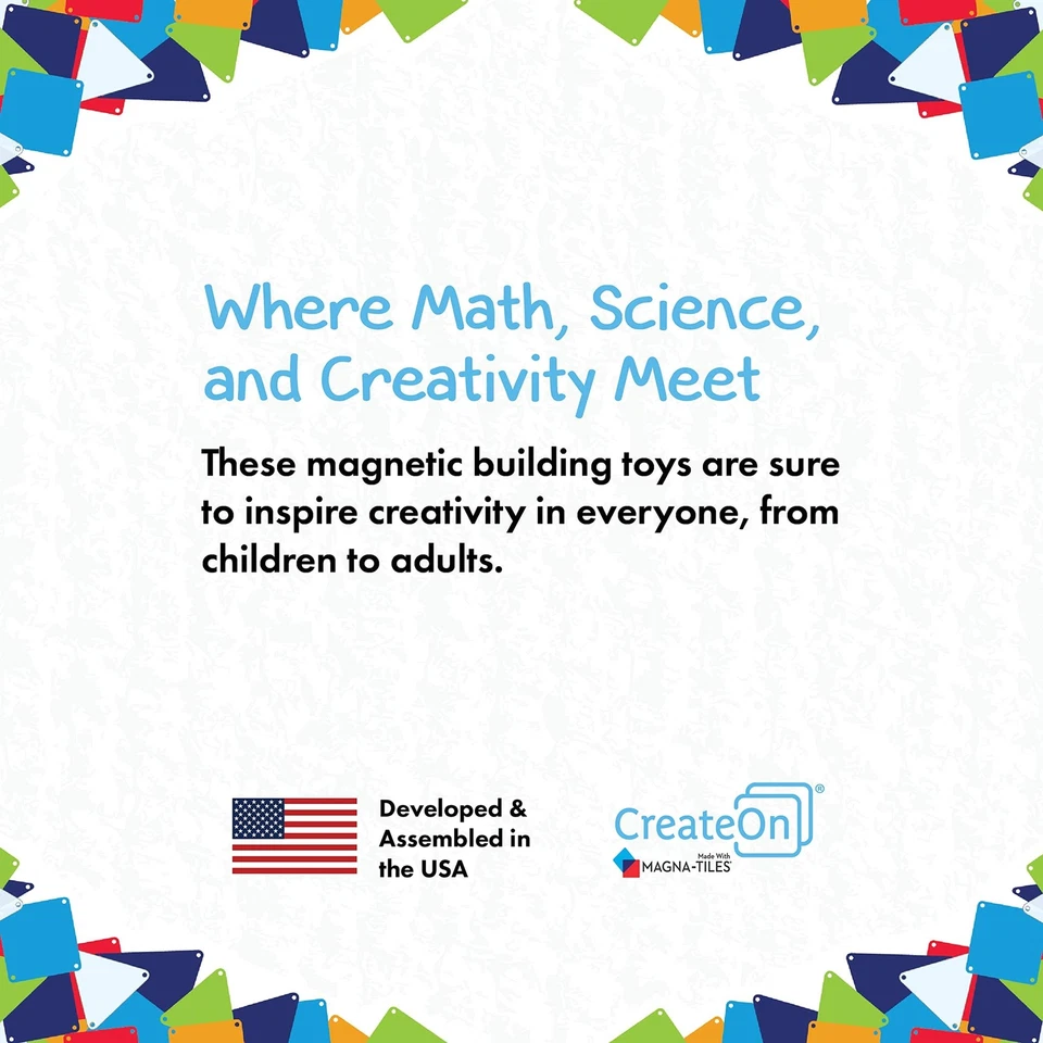 CreateOn Magna-Tiles Limited Edition Grinch Magnetic Building Toys from Dr. Seus - Image 2 of 4