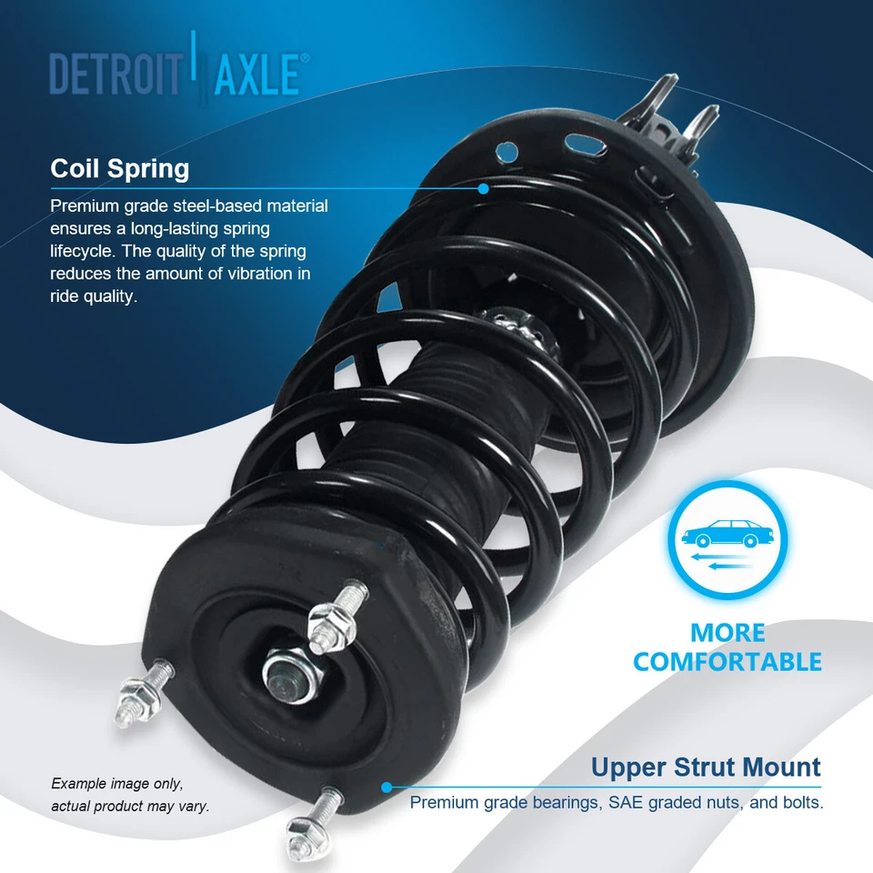 Rodamientos de cubo de rueda de puntales traseros para 04-06 Lexus ES330 Toyota Camry Solara con ABS Foto 3 de 4