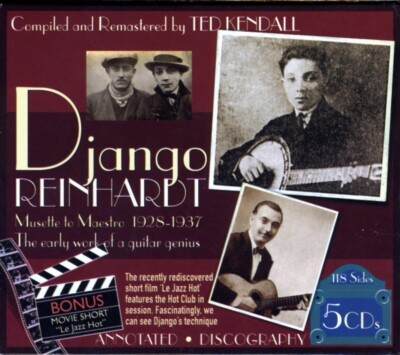 Musette to Maestro 1928-1937 by Reinhardt, Django (5-CD, 2010, JSP Records)