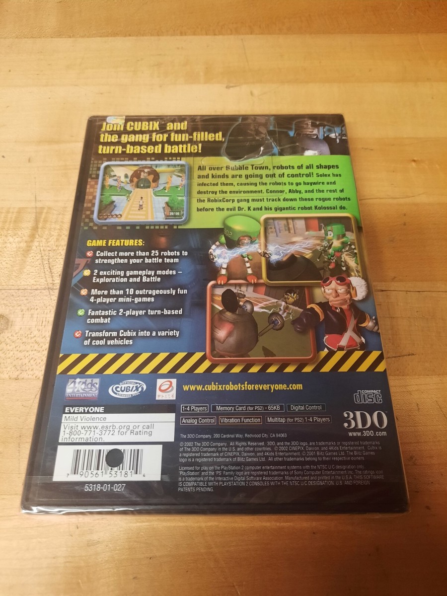 Cubix: Robots for Everyone -- Showdown (Sony PlayStation 2, 2003