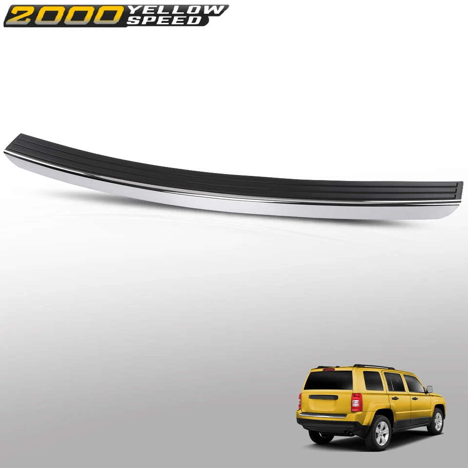 Bumper Face Bar Trim Molding Step Pad Rear For Jeep Patriot CH1144101 68091514AA - Изображение 2 из 4