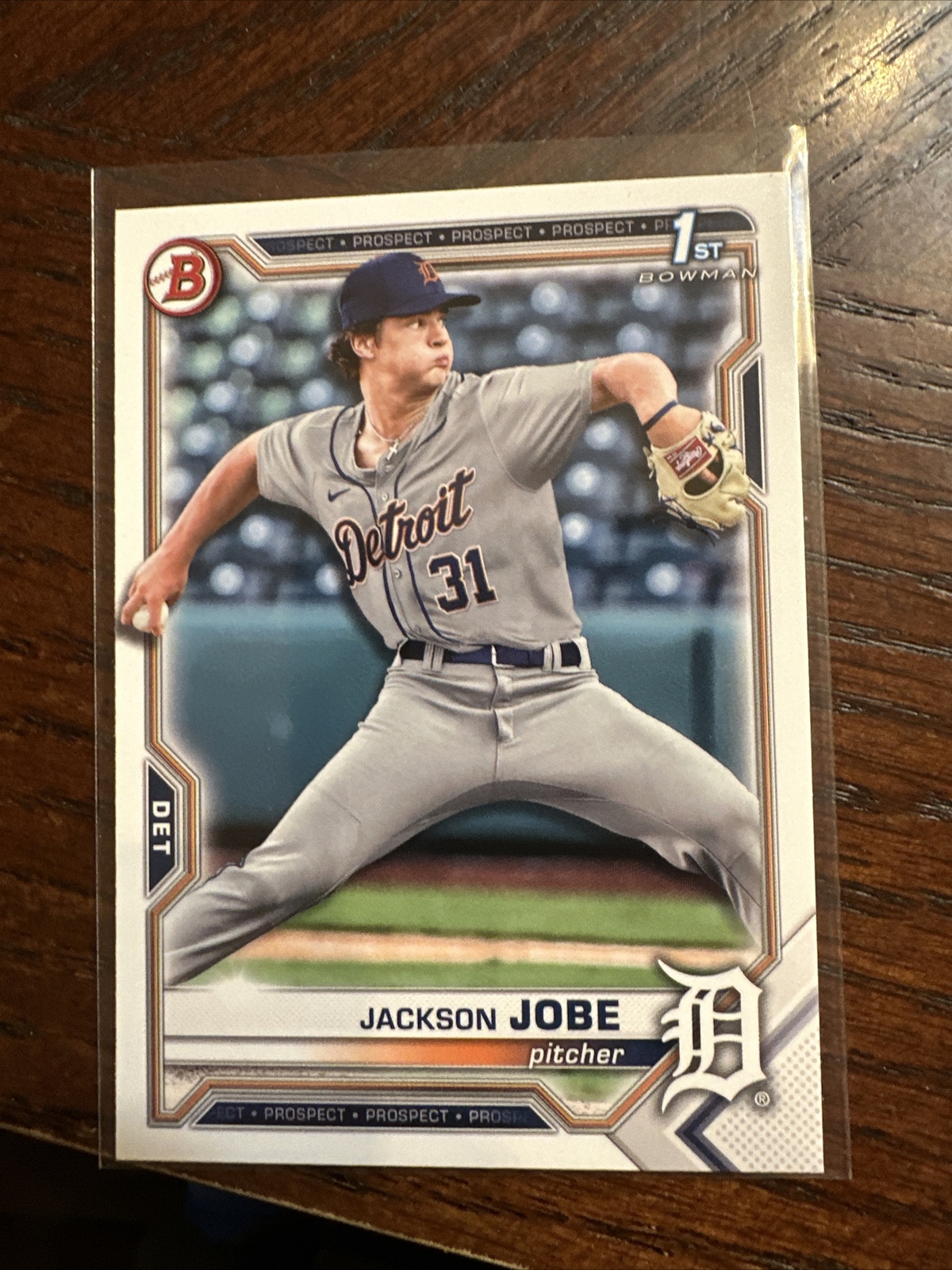 2021 Bowman Draft Jackson Jobe 1st Bowman Paper #BD-69 Detroit Tigers Qty Avail