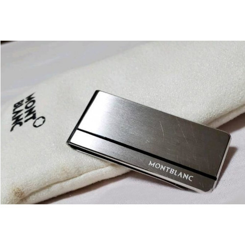 Rare!] Montblanc Contrast Line Classic Logo Money Clip