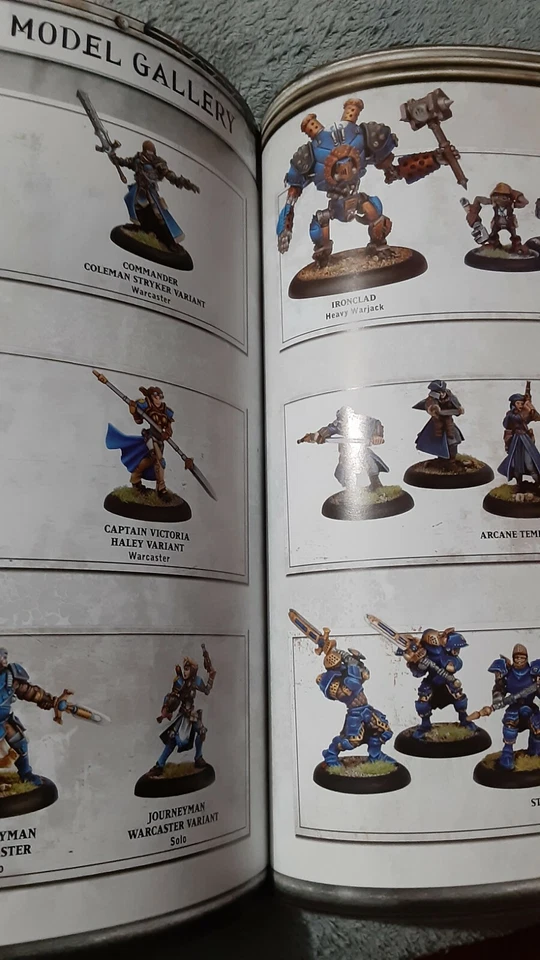 Warmachine Prime MKII Steam Powered Miniatures Combat Book game rules Softcover  - Image 4 of 4