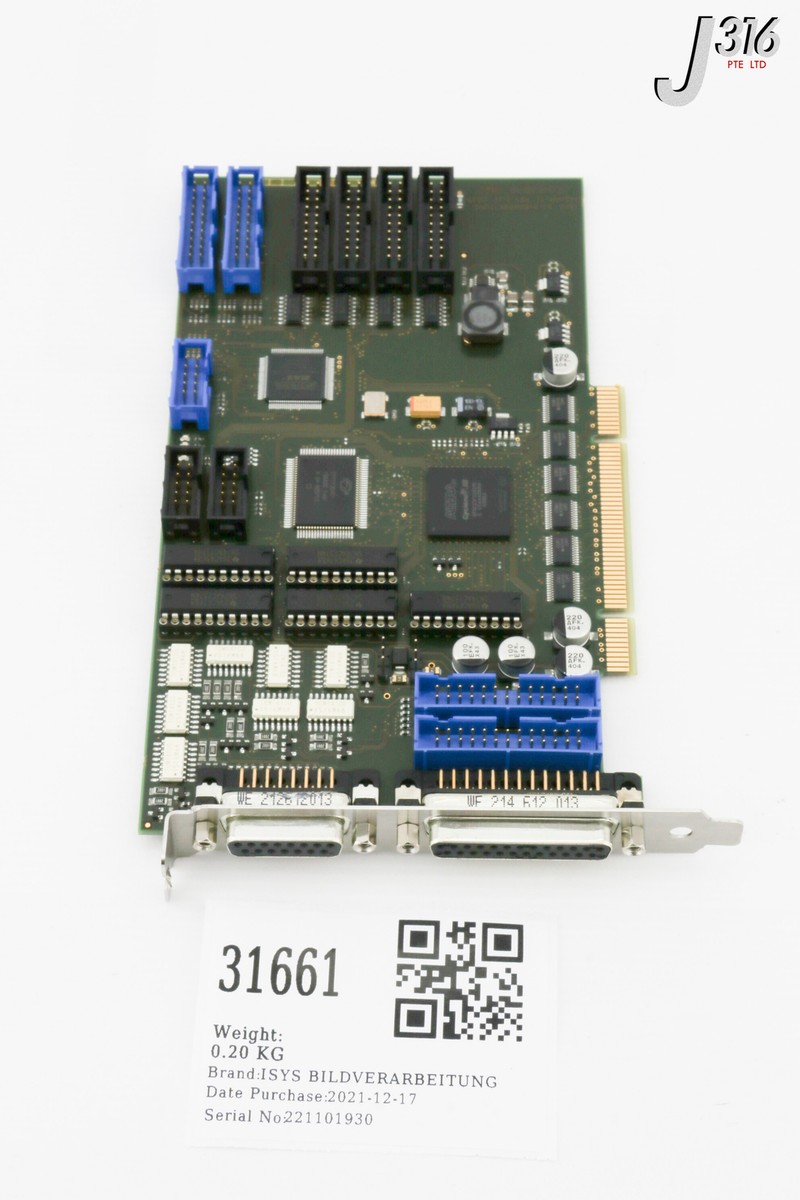shi 31661 ISYS BILDVERARBEITUNG PCB ASSY, STEPPER CONTROLLER (NEW