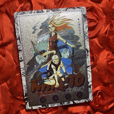 Sakura Haruno & Ino NARUTO Silver Anime GODDESS WAIFU Girl ACG Holo Card