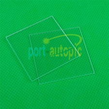 5PCS NEW Fused Silica Quartz Glass Sheet 37 37 1mm JGS1 Double Sided Polishing