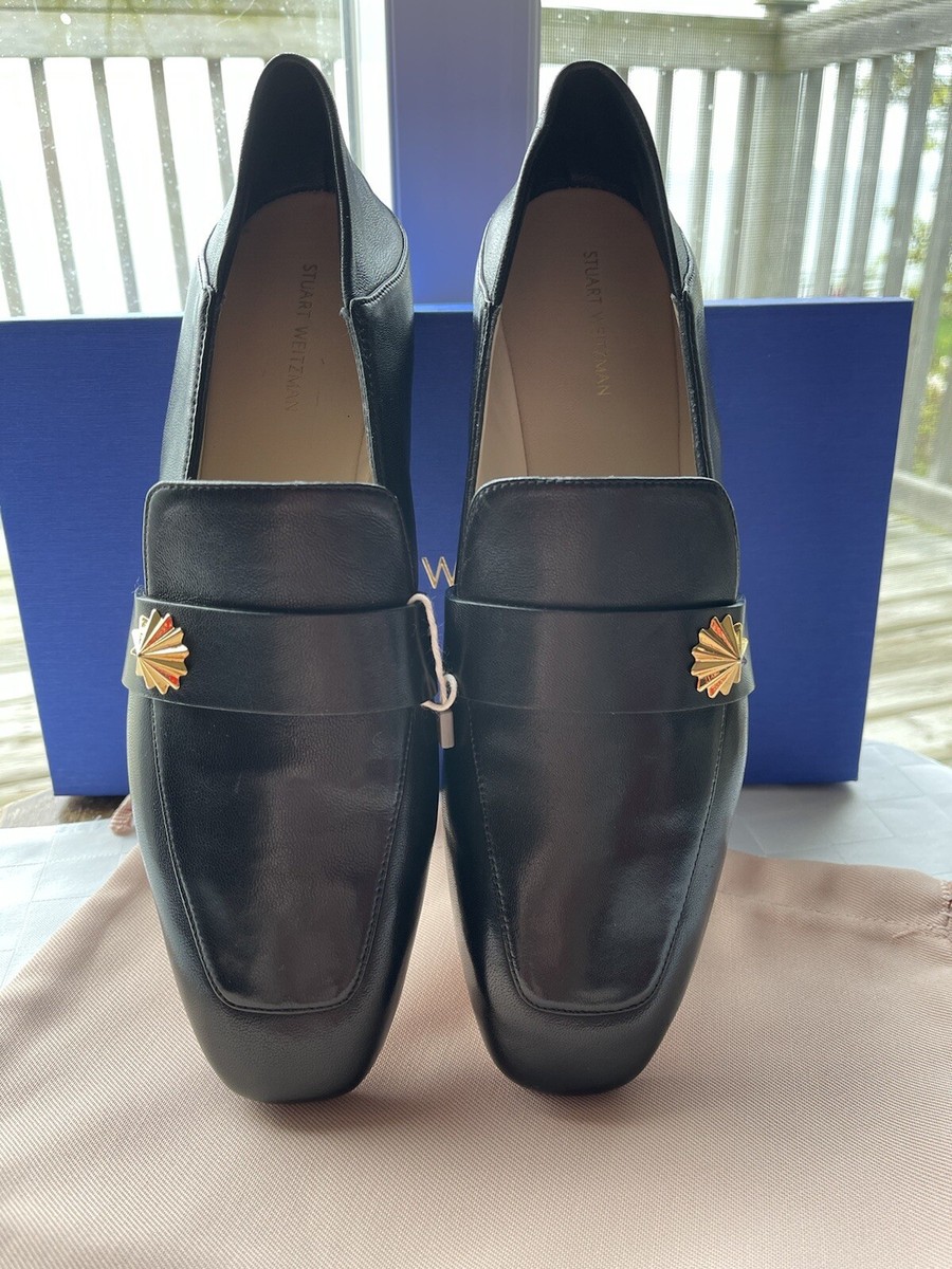 Stuart Weitzman Wylie Star Black Leather Embellished  display picture 1