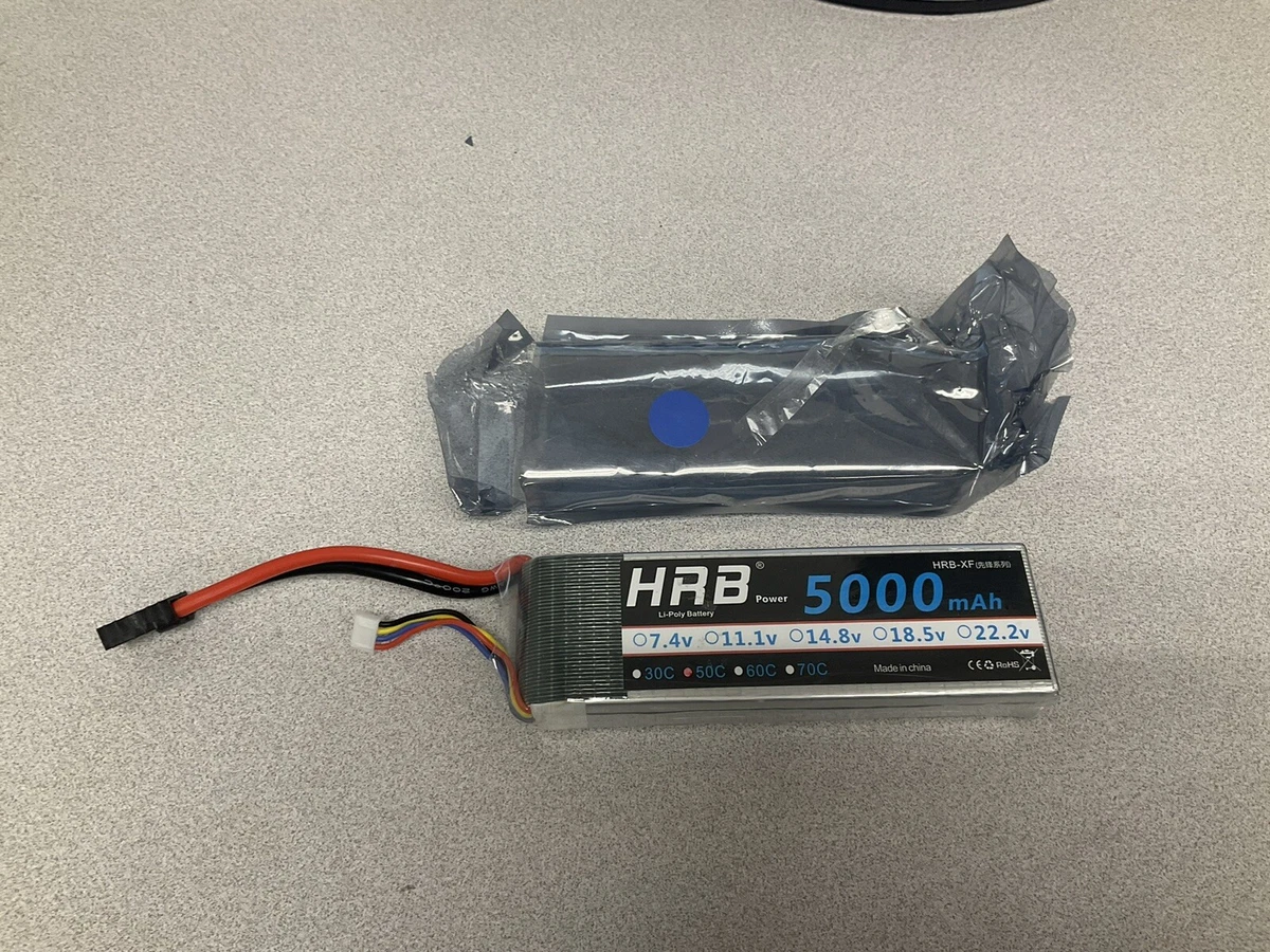 HRB 5000mAh 3S 50C LiPo Battery for Traxxas E Maxx E Revo Spartan