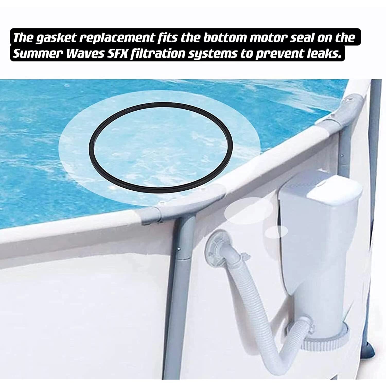 Motor Seal Gasket ORing Replacement For Summer Waves Sfx1000 & Sfx600