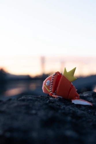 3D Print Pokemon Keychain Magikarp Articulated Fidget Pocket Monster Figure - Picture 3 of 10