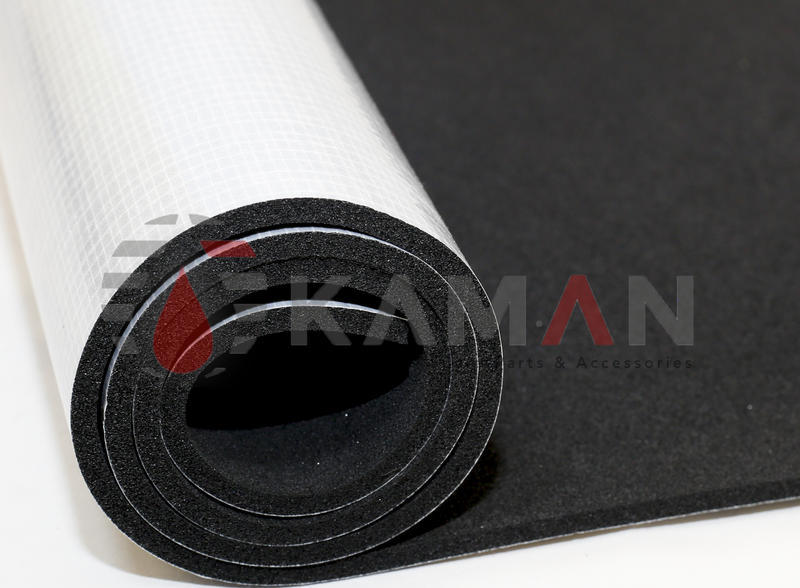 Moosgummi Zellkautschuk Selbstklebend - 2000x100x3mm Dichtung & Schutz