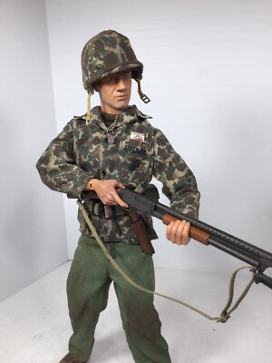 1/6 DRAGON CUSTOM USMC MARINE WINCHESTER MOD.12 SHOTGUN CAMOUFLAGE