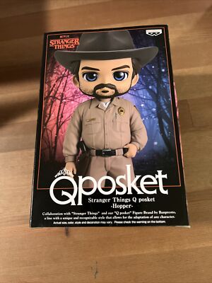 Banpresto Stranger Things Q Posket Hopper Brand New Authentic