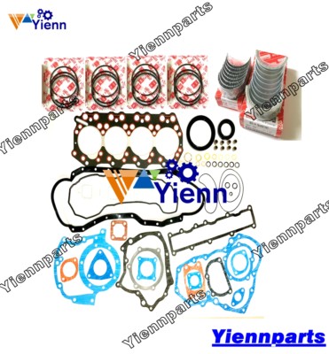 S4Q2 S4Q S4Q2-T overhaul kit for Mitsubishi engine MKM45 GX50 TAC45 tractor set