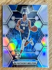 De'Anthony Melton 2022-23 Mosaic Silver Prizm Base #117 Philadelphia 76ers