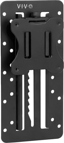 VIVO Height Adjustable VESA Adapter Stand for Individual Monitors up to 27 Black