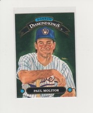 1992 Donruss - Diamond Kings Paul Molitor #DK-1 for sale online | eBay