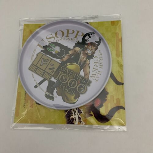 One Piece Can Coaster Usopp 1000 Logs Shueisha Original Toei Animation Japan