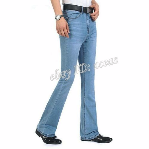 bootcut trousers men's