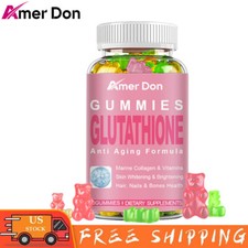 L-Glutathione Gummies Natural Anti-Aging Skin Whitening Antioxidant Gummy