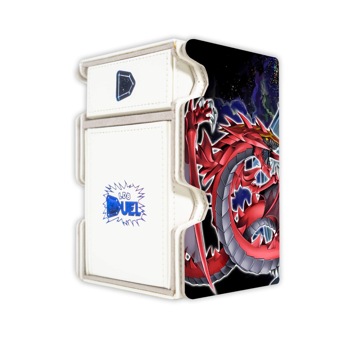 Yubel Sacred Beast Deck Box - Holds 100 Double Sleeved Cards & Dice Tray -  YGO | eBay