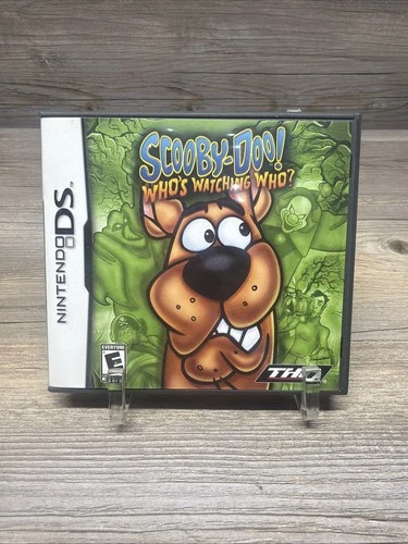 NINTENDO DS SCOOBY DOO SCOOBY-DOO WHO'S WATCHING WHO? GAME COMPLETE CIB