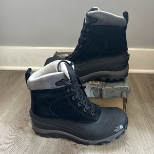 The North Face Chilkat II Boots Mens 10.5 Black Waterproof Insulated NF00A1KS Chilkat North Face Boots | eBay main image 4